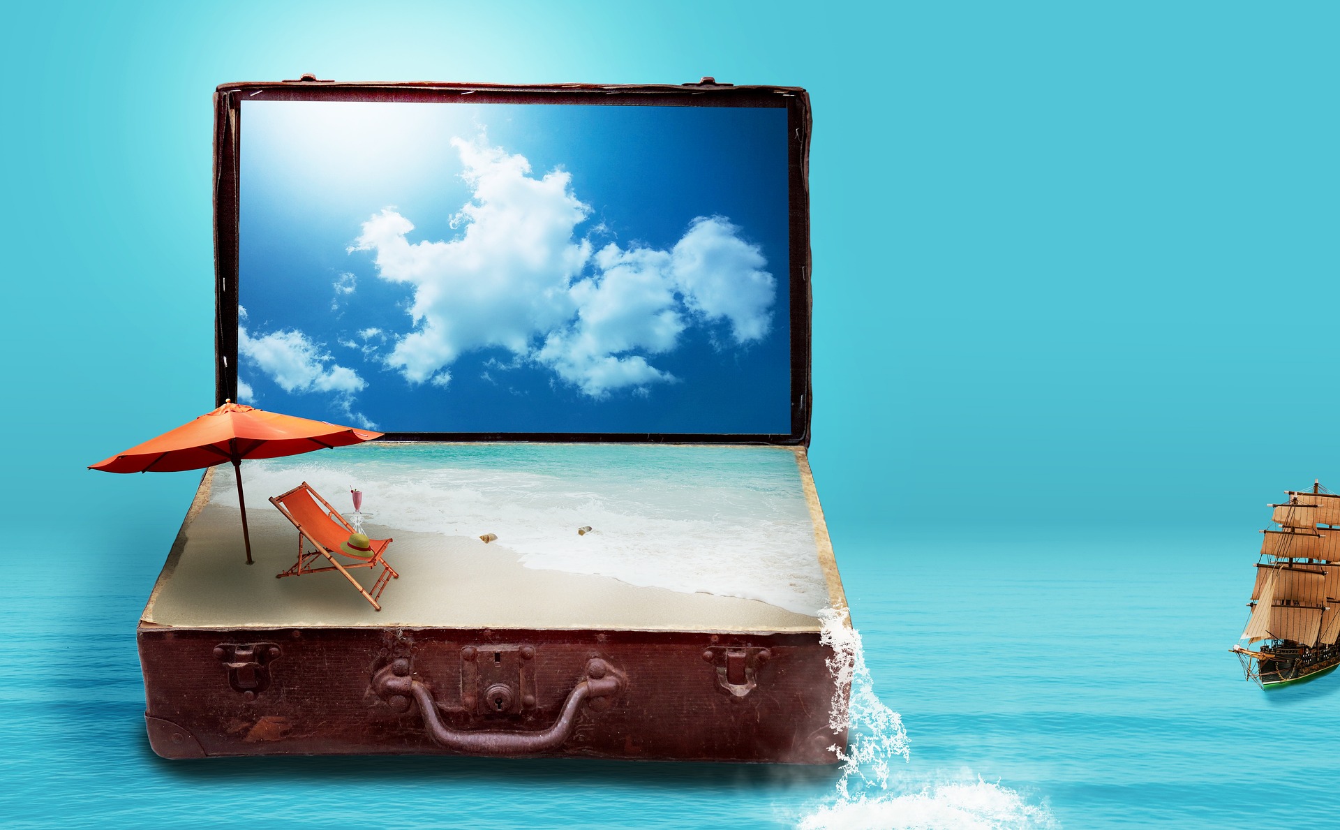 Fantasy suitcase