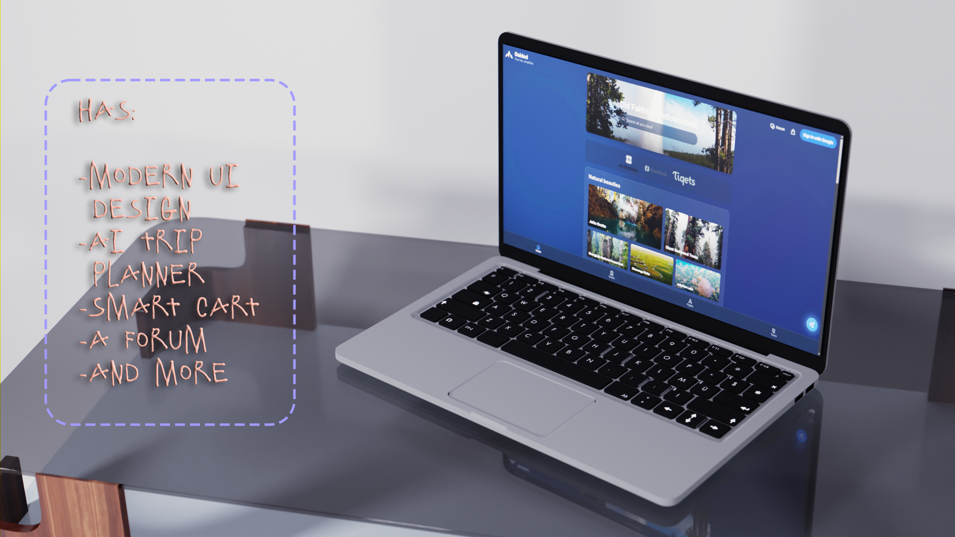 Laptop UI